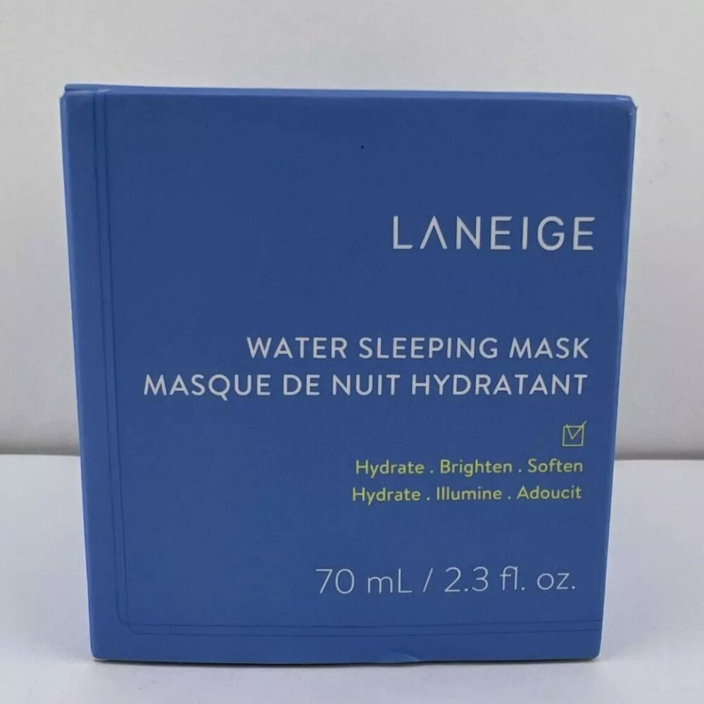 NEW! LANEIGE Water Sleeping Mask FULL SIZE w/ Niacinamide & Squalane 2.3oz./70ml